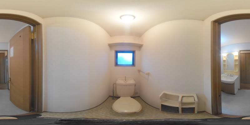 パノラマ画像トイレ