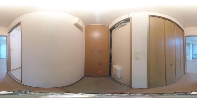 パノラマ画像玄関