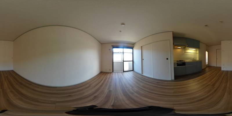 パノラマ画像リビング