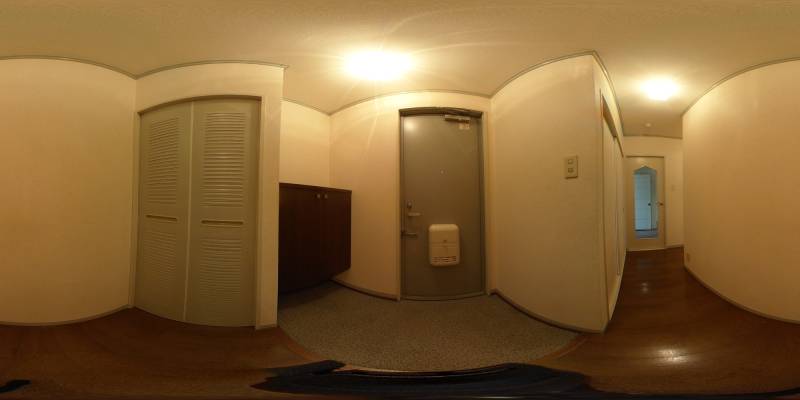 パノラマ画像玄関