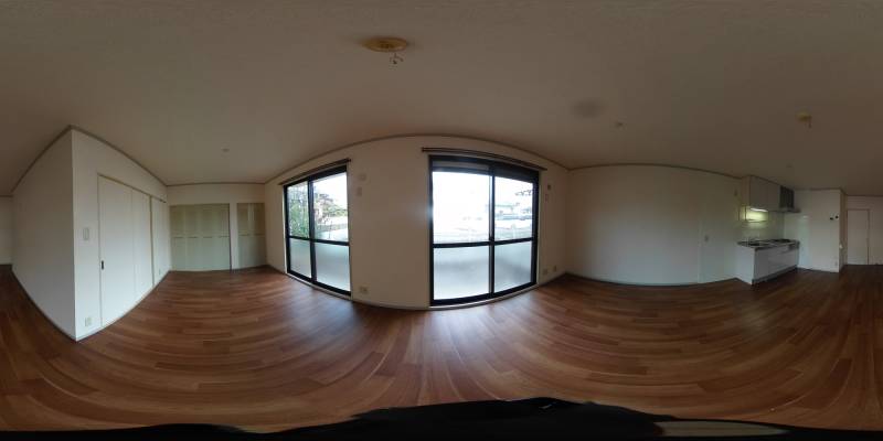 パノラマ画像リビング