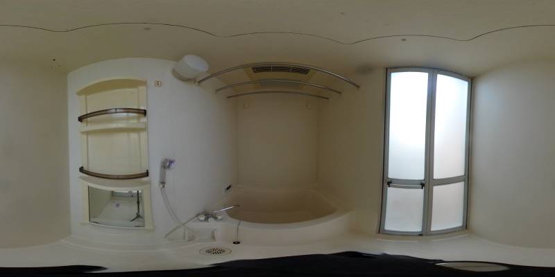 パノラマ画像バスルーム