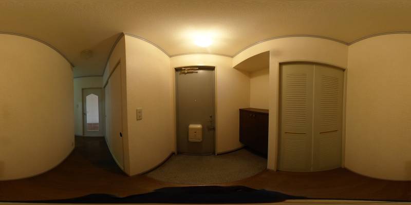 パノラマ画像玄関