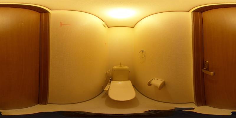 パノラマ画像トイレ