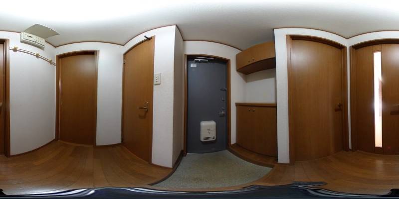 パノラマ画像玄関