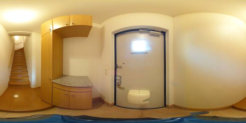 パノラマ画像玄関