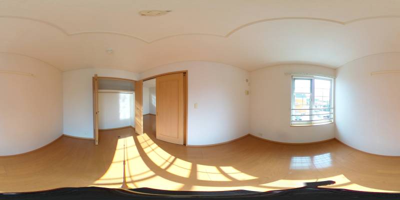 パノラマ画像洋室