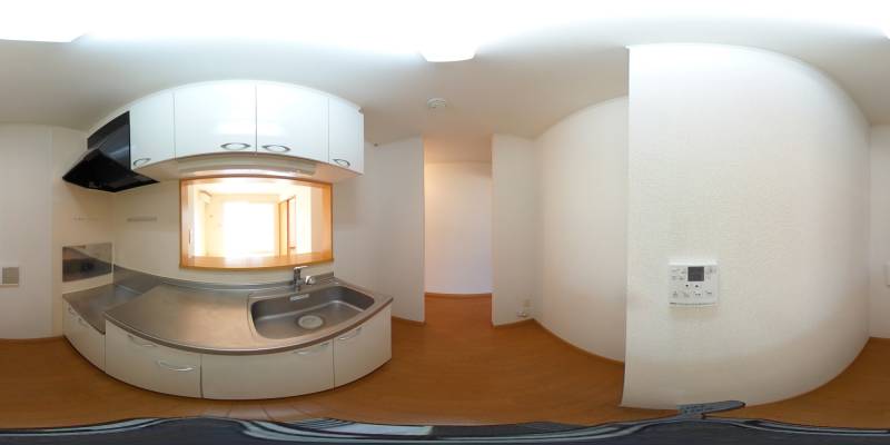 パノラマ画像キッチン