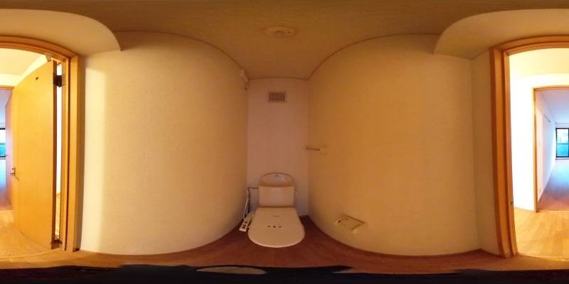 パノラマ画像トイレ