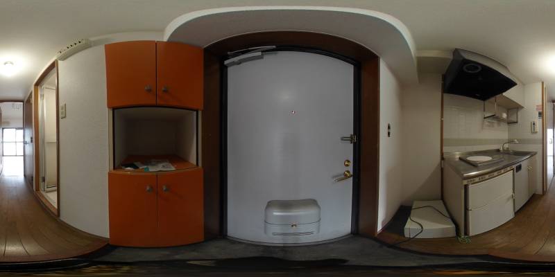 パノラマ画像玄関