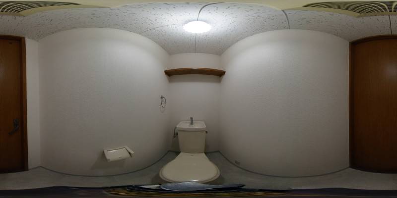 パノラマ画像トイレ