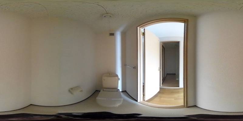 パノラマ画像トイレ