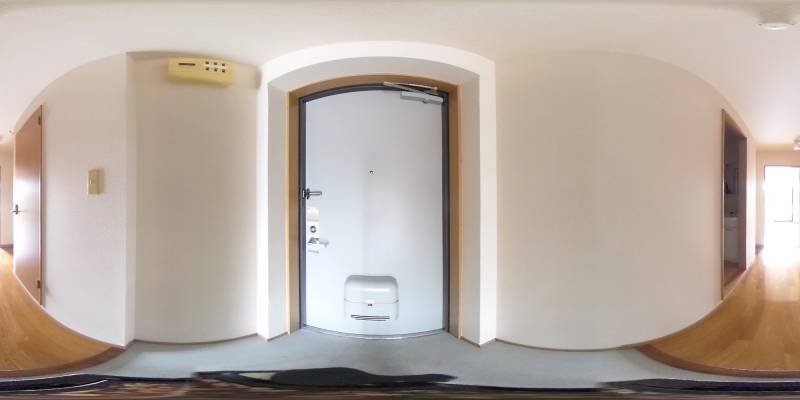 パノラマ画像玄関