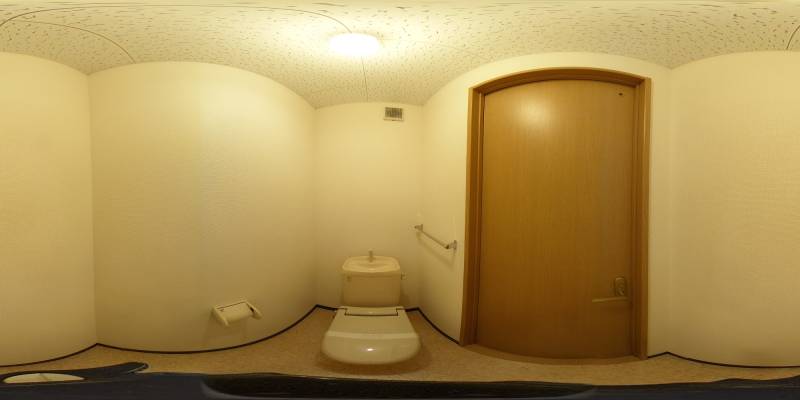 パノラマ画像トイレ