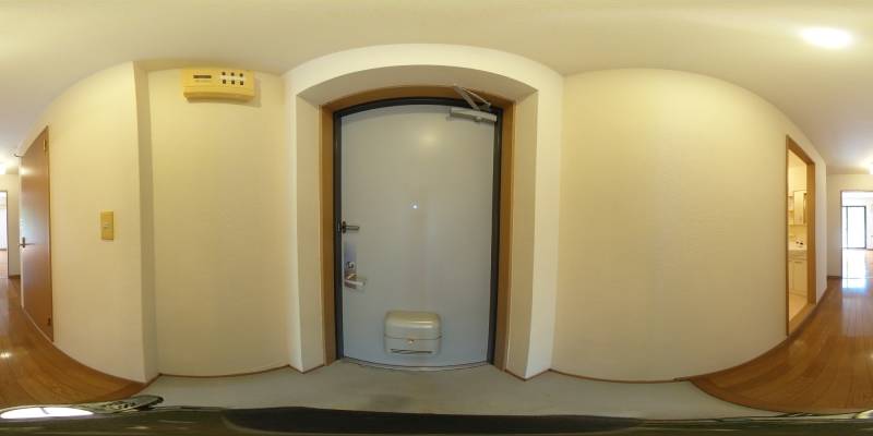 パノラマ画像玄関