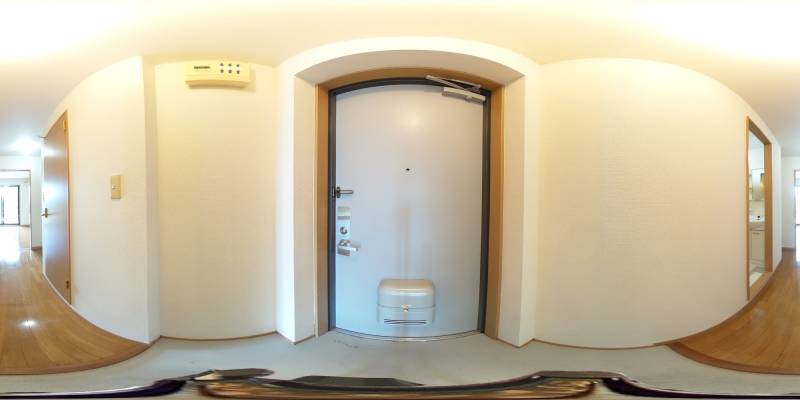 パノラマ画像玄関