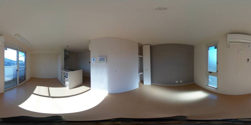 パノラマ画像リビング