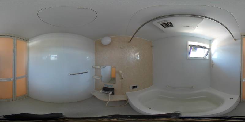 パノラマ画像バスルーム