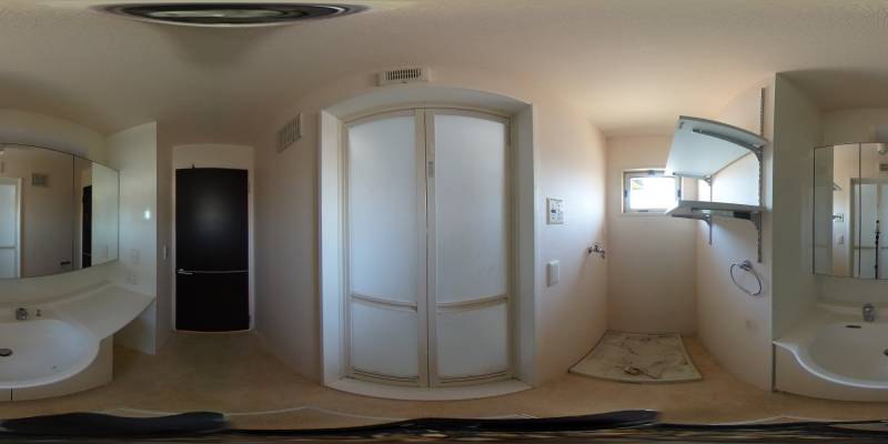 パノラマ画像洗面所