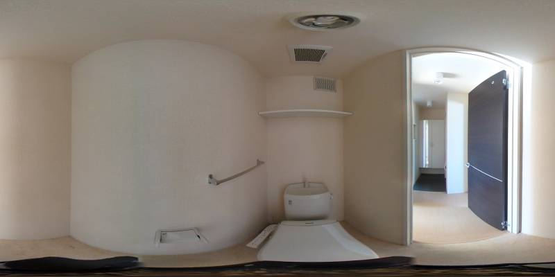 パノラマ画像トイレ