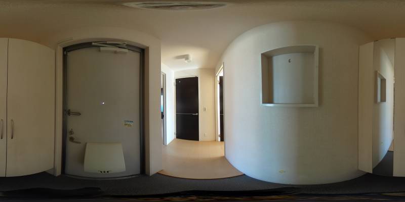 パノラマ画像玄関