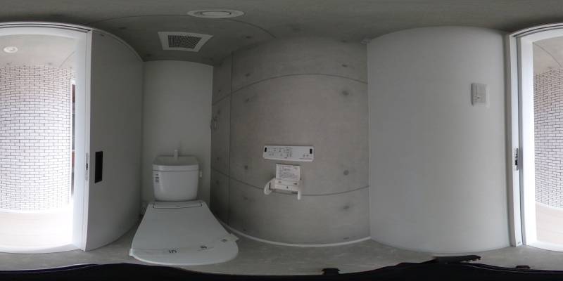 パノラマ画像トイレ