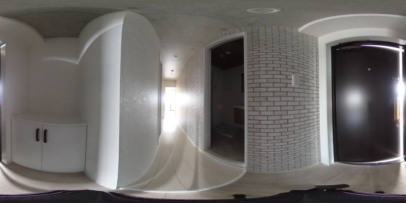 パノラマ画像玄関