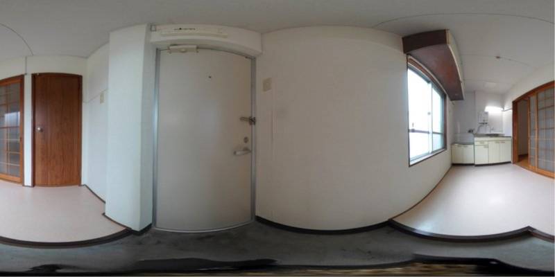 パノラマ画像玄関