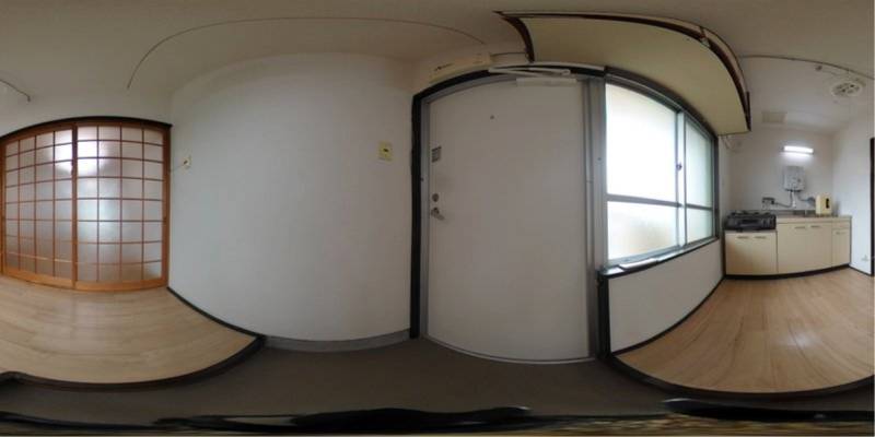 パノラマ画像玄関