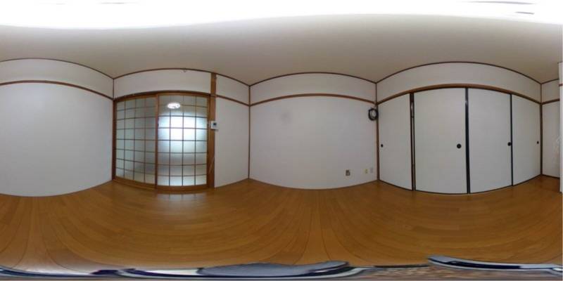 パノラマ画像洋室