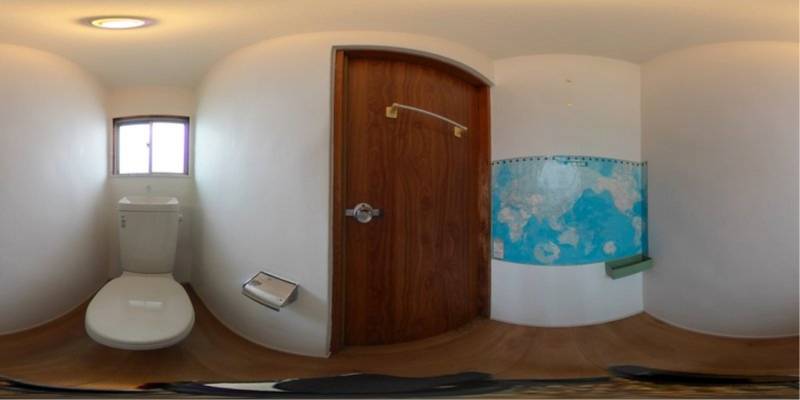 パノラマ画像トイレ