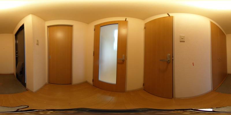 パノラマ画像玄関