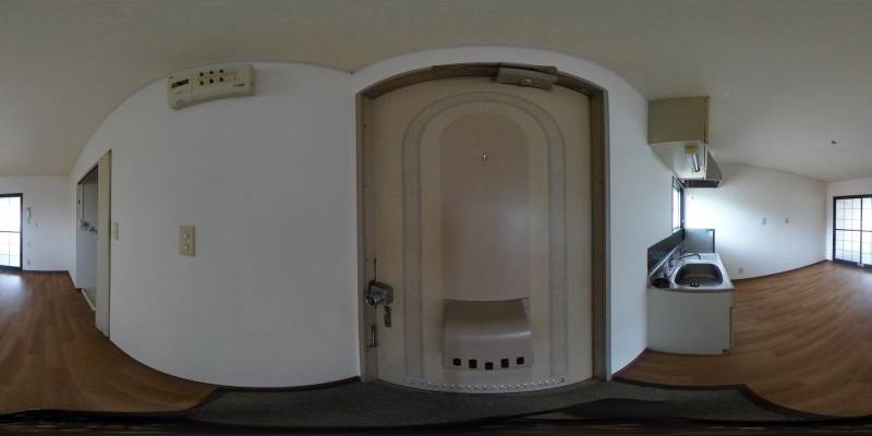 パノラマ画像玄関