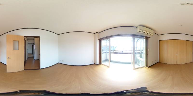 パノラマ画像洋室