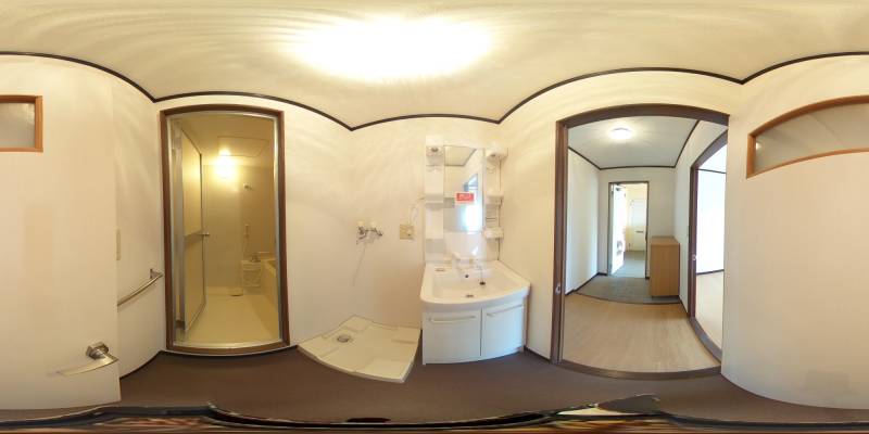 パノラマ画像洗面所