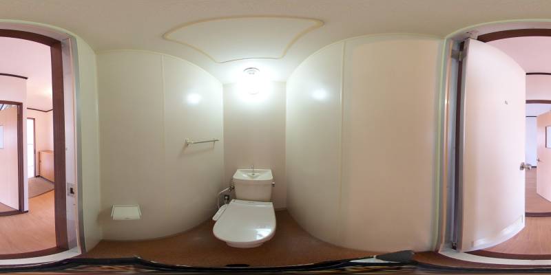 パノラマ画像トイレ