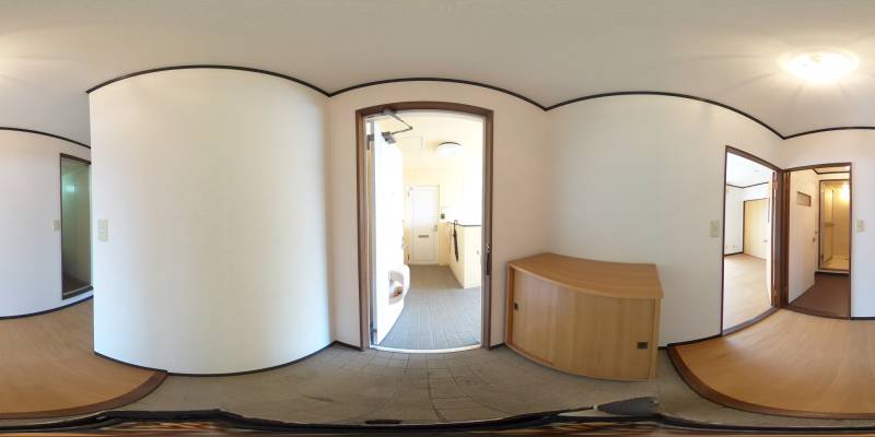 パノラマ画像玄関