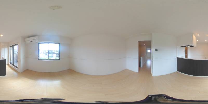 パノラマ画像リビング