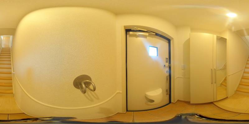 パノラマ画像玄関