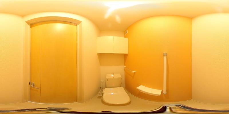 パノラマ画像トイレ