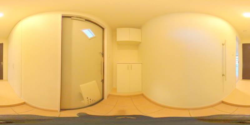 パノラマ画像玄関