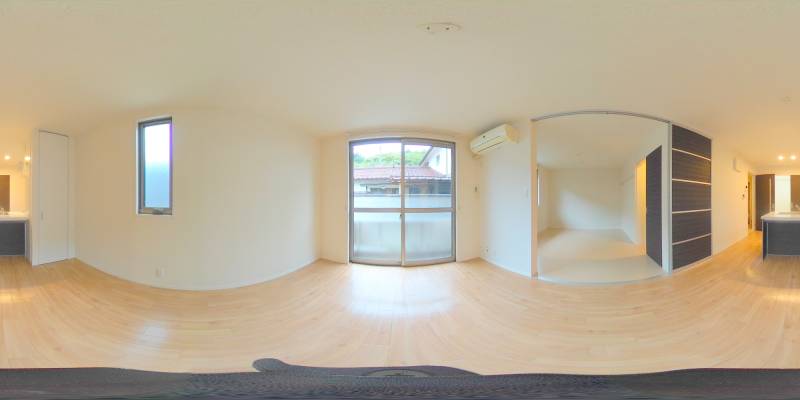 パノラマ画像リビング