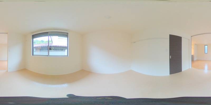 パノラマ画像洋室