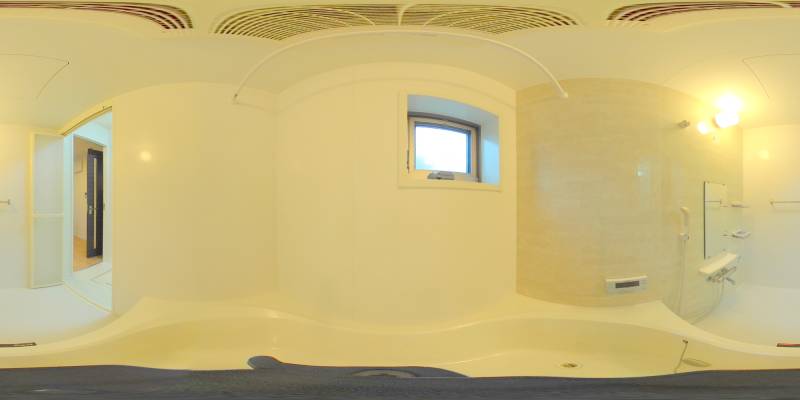 パノラマ画像バスルーム