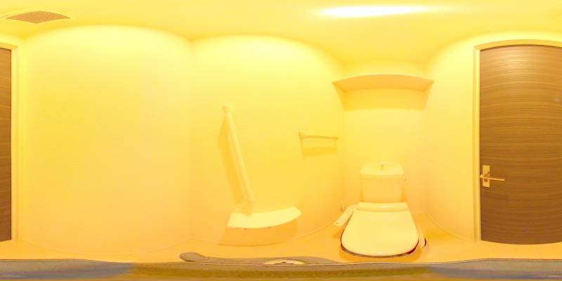 パノラマ画像トイレ