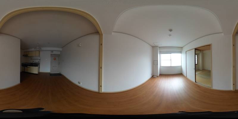 パノラマ画像リビング