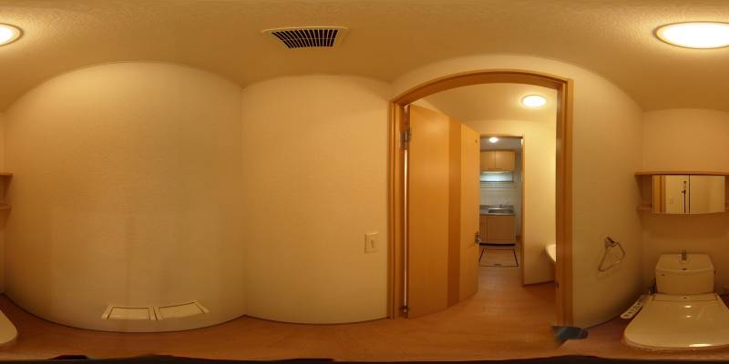 パノラマ画像トイレ