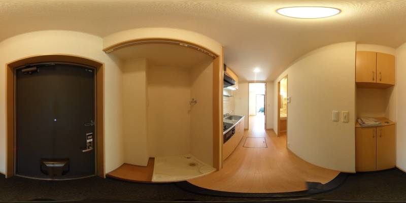 パノラマ画像玄関