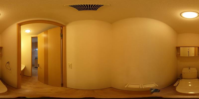 パノラマ画像トイレ