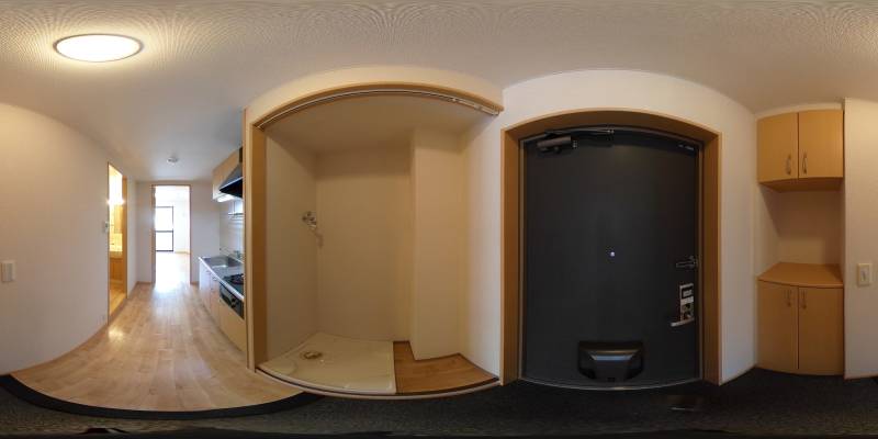 パノラマ画像玄関